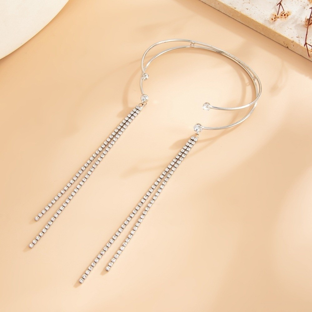 Body Jewelry Y2K - Chique Y2K-stijl armband met strass steentjes,