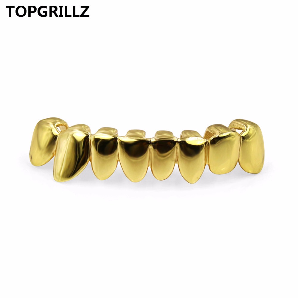 Body Jewelry Gold Plated - Topgrillz Geel Goud Kleur Plated Druppelen