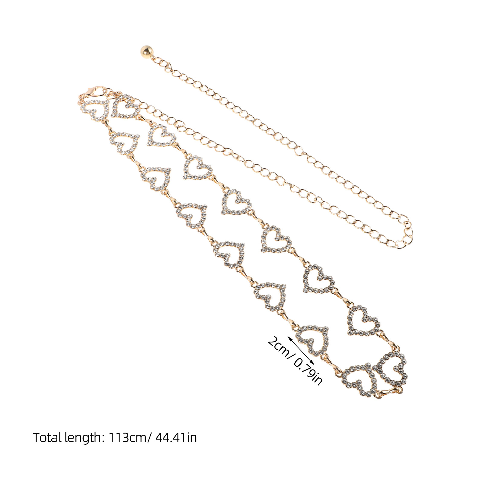 Verstelbare tailleketting met  - Body Jewelry Chain recensie en prijs