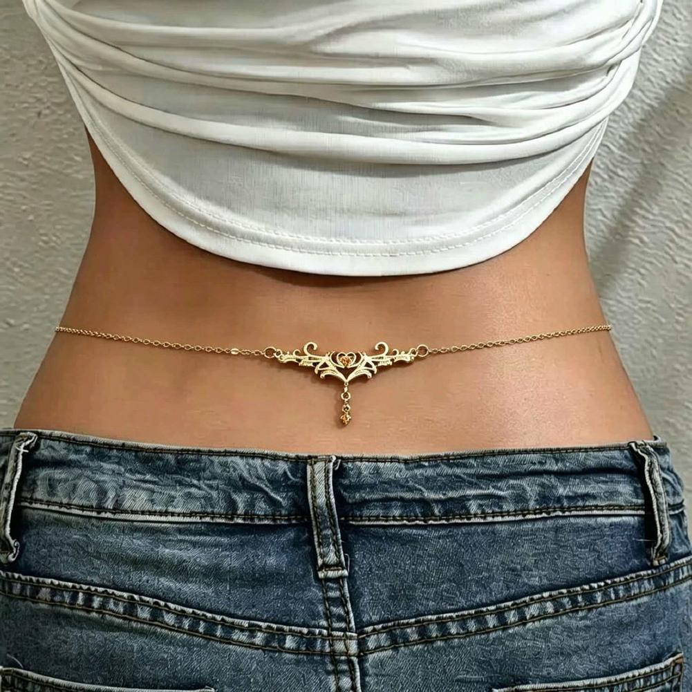 Gotische hartvormige sexy dame - Body Jewelry Y2K recensie en prijs