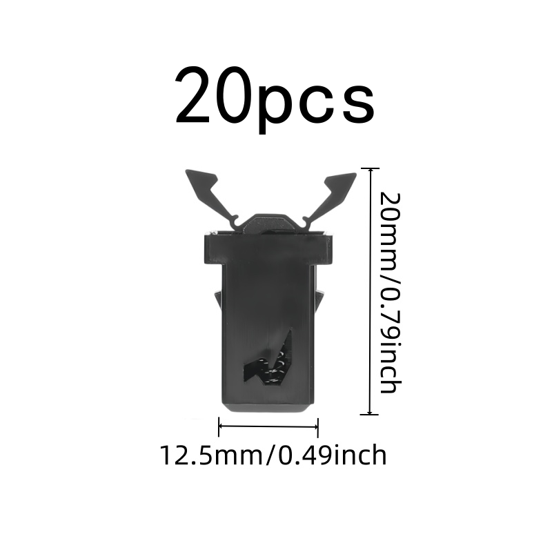20 stuks veerknopen, zwart pla - Body Jewelry Kitchener recensie en prijs