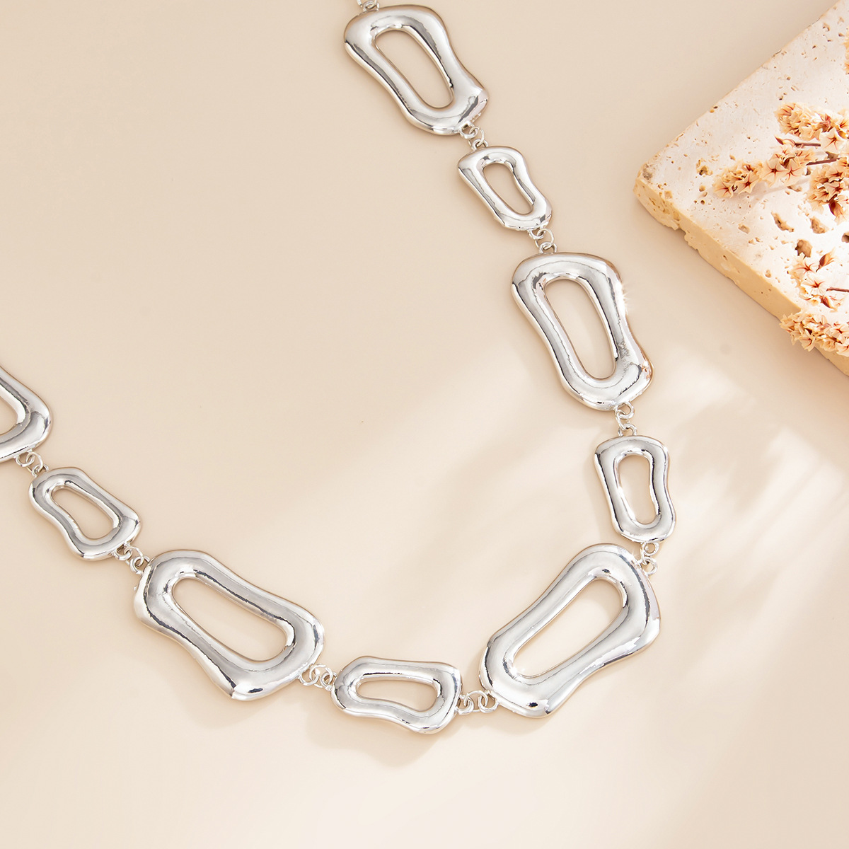 Bodychain Geometrisch Hol Onre - Body Jewelry Gold Plated recensie en prijs