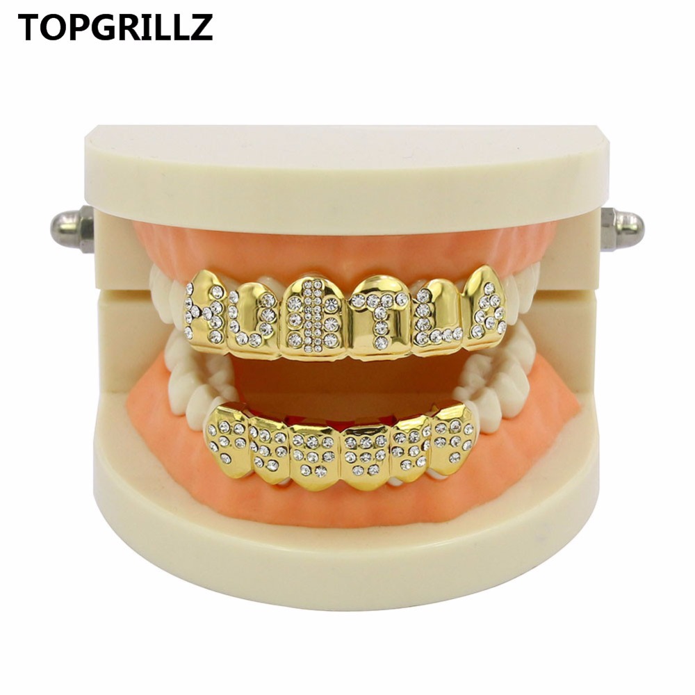 Topgrillz Goud Kleur Plated Ic - Body Jewelry Gold Plated recensie en prijs