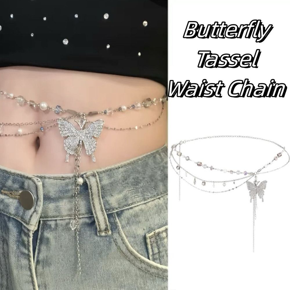 Y2K vlinder tailleketting meer - Body Jewelry Y2K recensie en prijs