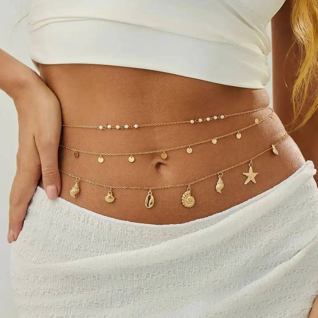 IngeSight.Z 3 stks/set Boho Ze - Body Jewelry Chain recensie en prijs