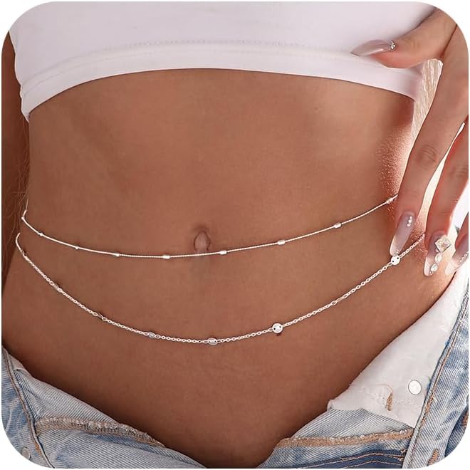 Vrouwen Waterdichte Body Chain - Body Jewelry Gold Plated recensie en prijs