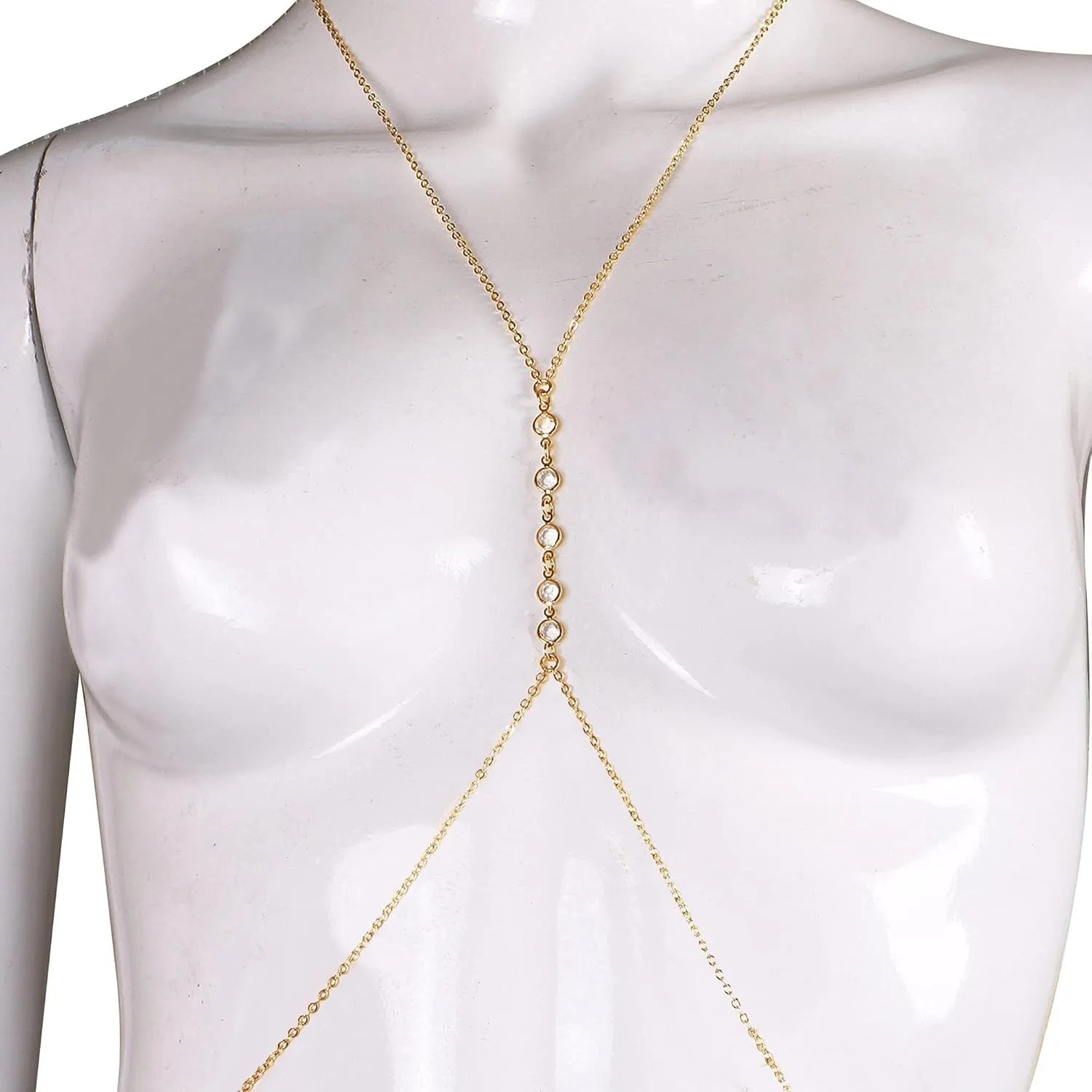 Zomer strand kristallen buik t - Body Jewelry Chain recensie en prijs