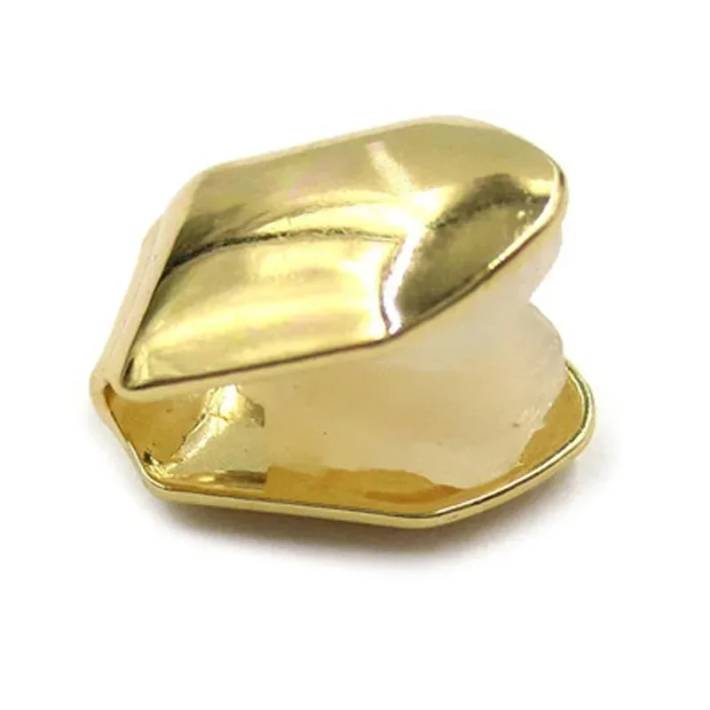 1/2/4 Stuks Enkele Tand Caps G - Body Jewelry Gold Plated recensie en prijs