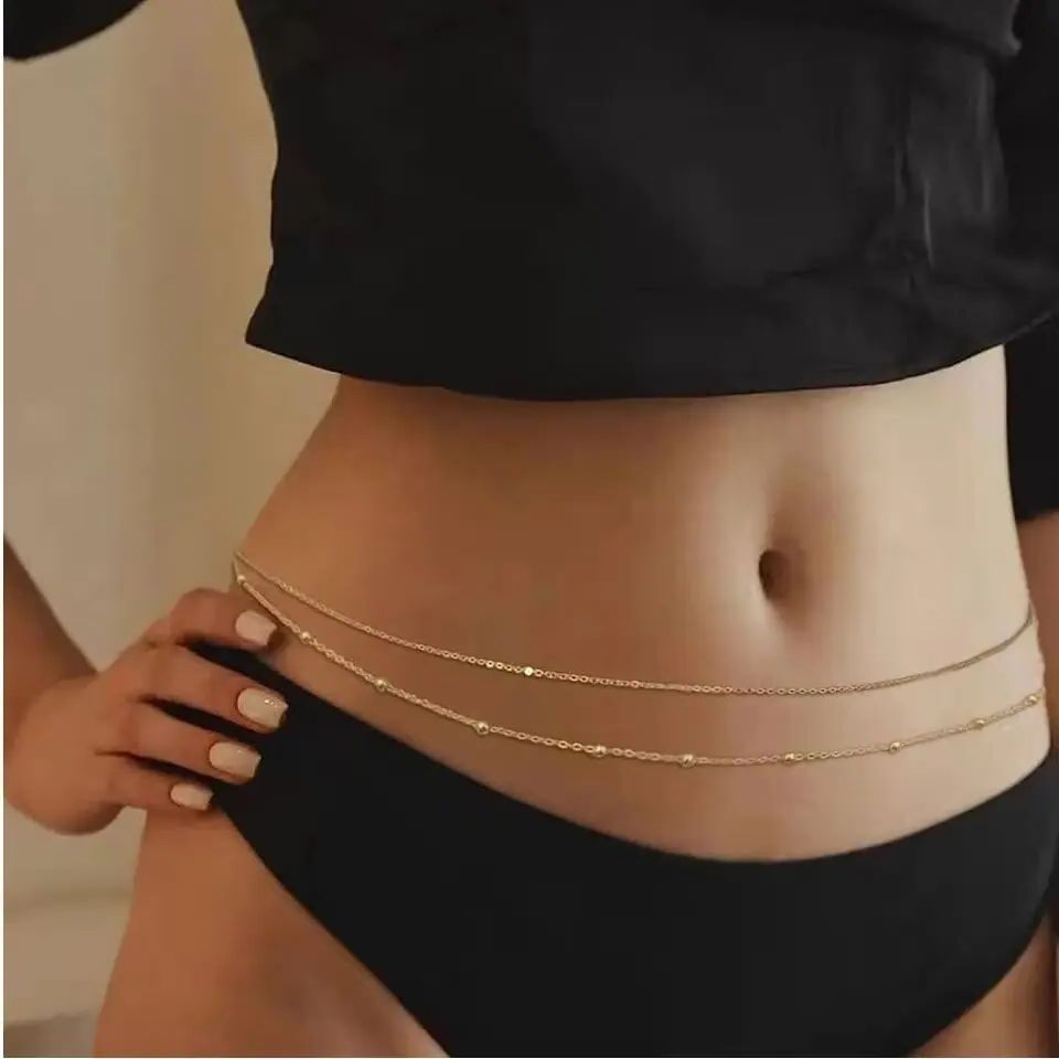 HipHop Dubbele Lagen Buikketti - Body Jewelry Y2K recensie en prijs