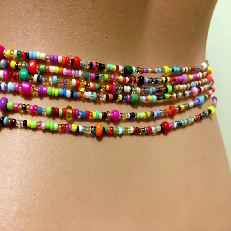 Vrouwen Gelaagde Kralen Buik K - Body Jewelry Chain recensie en prijs
