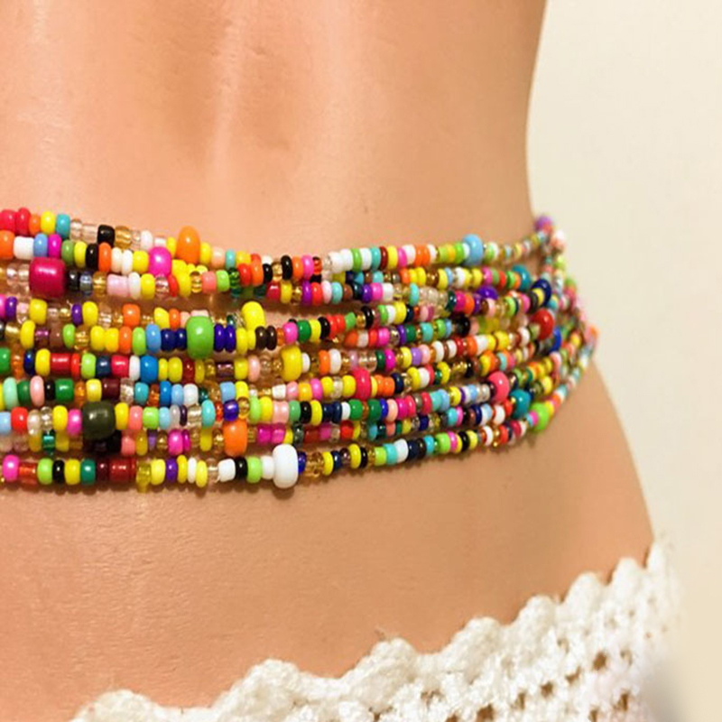 Vrouwen Gelaagde Kralen Buik K - Body Jewelry Chain recensie en prijs