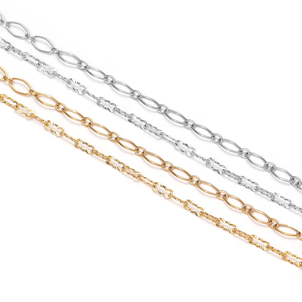 2 meter roestvrijstalen geëmbo - Body Jewelry Chain recensie en prijs