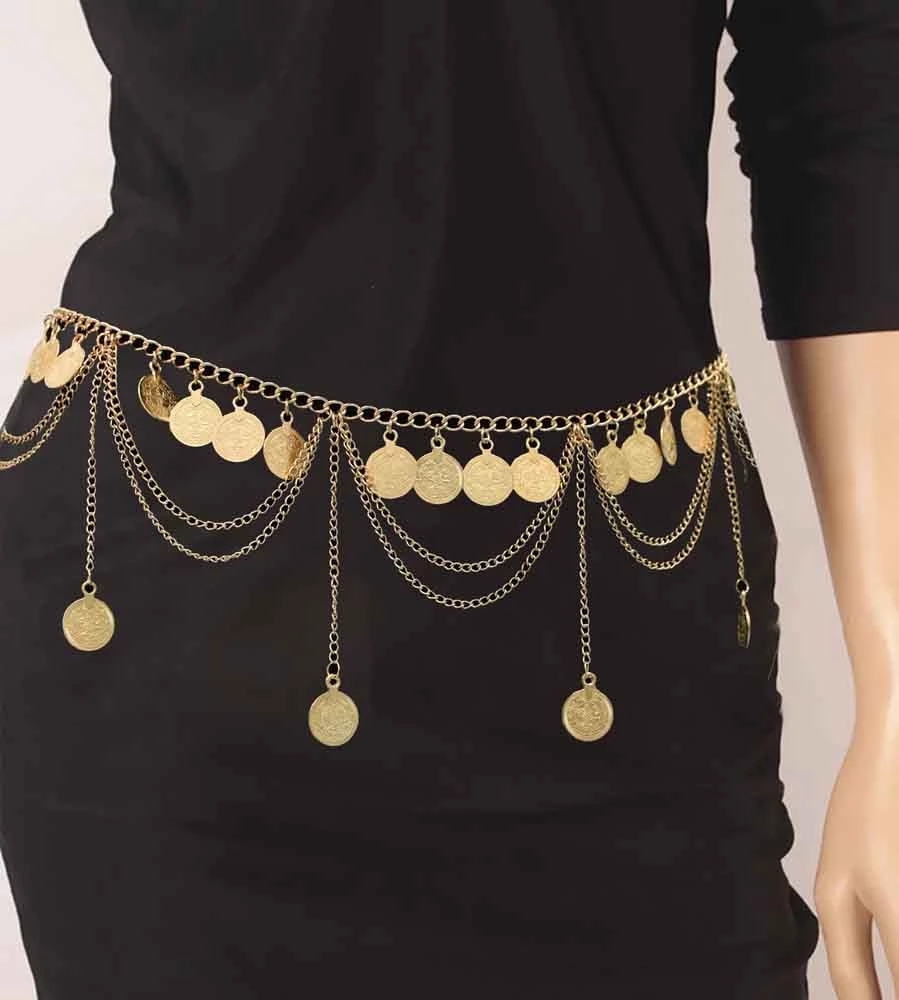 Gypsy Tribal Vintage Goud Kleu - Body Jewelry Indian recensie en prijs